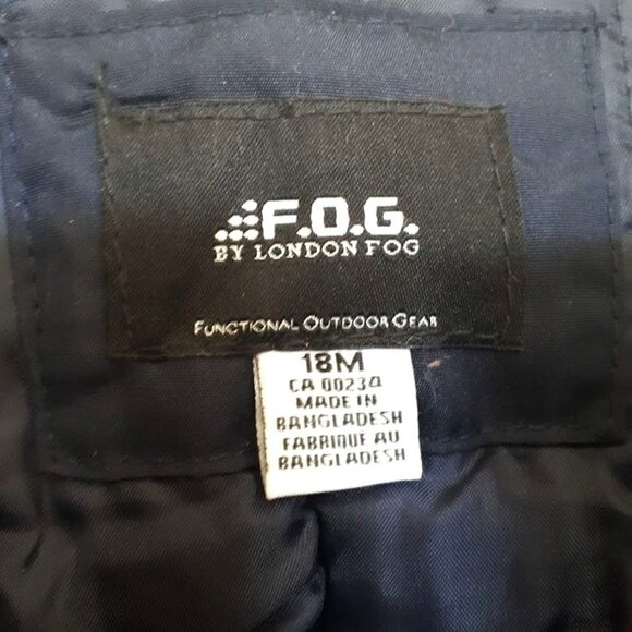 London Fog Baby Snowpants Navy Blue Size 18 Months - Picture 11 of 11